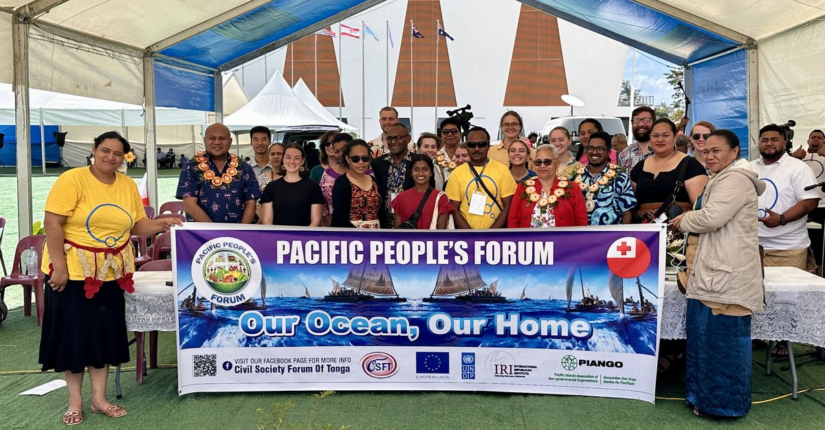 pacblueline's tweet photo. The #PIFLM53 ended with the "Ocean Care – Deep Sea Mining Talanoa" event, where Pacific Island nations expressed deep concerns about seabed mining. Ocean warriors made it clear: protecting our oceans must remain a top priority for everyone. 

#MoanaMonday  #BanDeepSeaMining https://t.co/dsotN7uNRZ