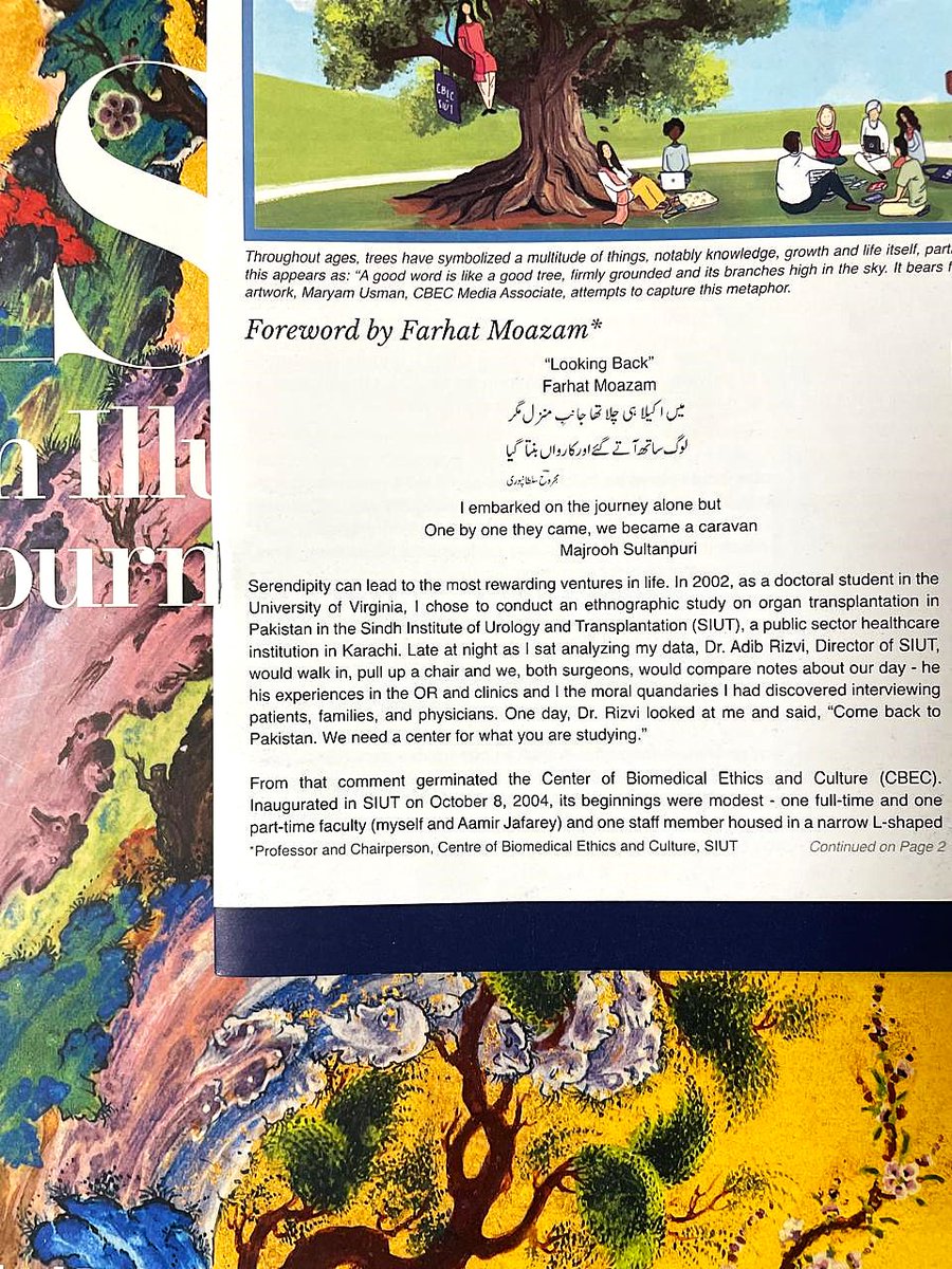 BIOETHICS LINKS- June 2024 Edition

In our special June 2024 edition of Bioethics Links, Dr. Farhat Moazam, Professor and Chairperson of CBEC, shared her Foreword.
To read more: siut.org/bioethics/pdf/…

#ethics #culture #emailnewsletter #bioethicslinks #june #specialedition