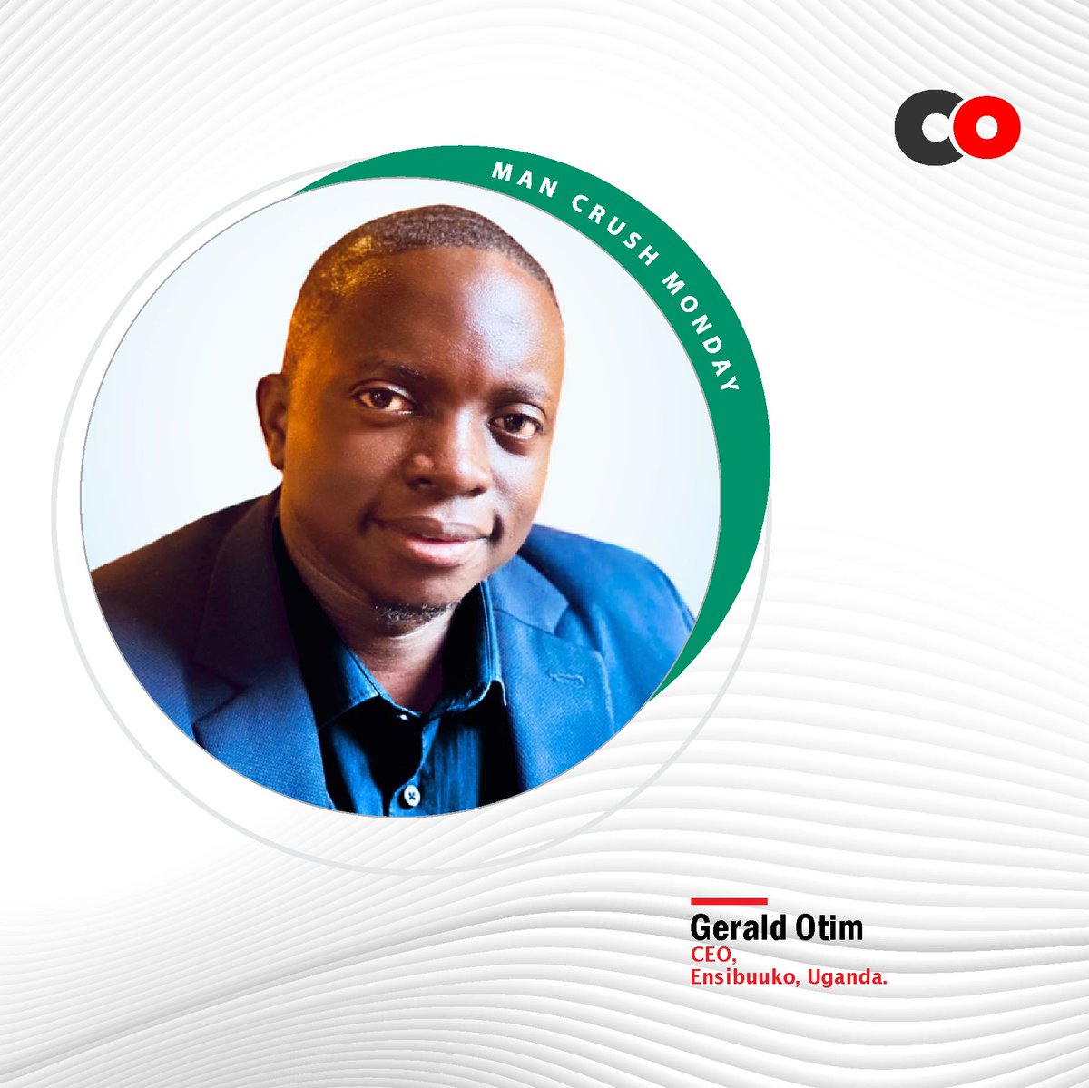 CITY SCOPE AFRICA MCM:

Gerald Otim is the CEO of Ensibuuko, a pioneering fintech company that delivers digital financial services to rural communities in Uganda. His innovative work connects the unbanked population to the larger financial ecosystem, bringing transformative