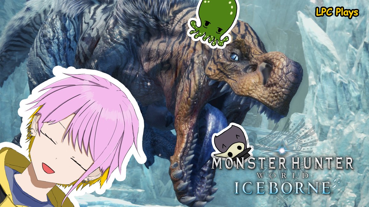 Okurokaruma's tweet photo. 🌟【#bitsON】 『Monster Hunter: World Iceborne』 🌟

HE IS SO BACK! LPC Plays default schedules will change after this week thoo

Stream starts at
9/3 (TUE):
00:00 NZST

9/2 (MON)
05:00 PDT
20:00 PHT

💤Waitroom ↓
https://t.co/oYG5VZ4cth

#LPCPlays #VTuberEN #VTuberUprising https://t.co/MU6wNJ3DEA