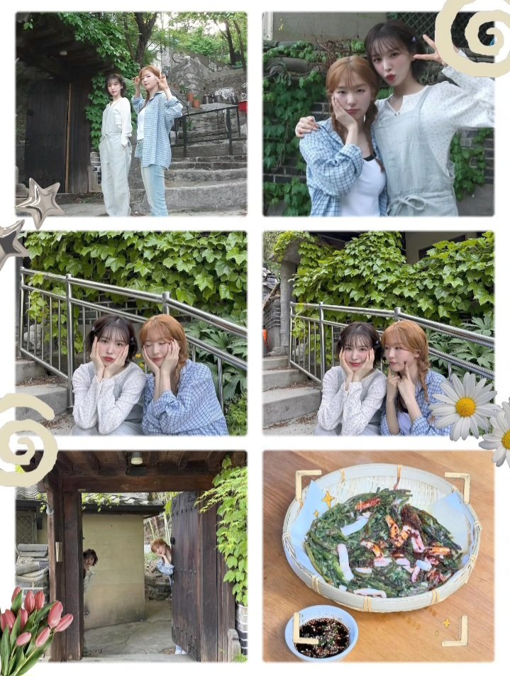 𝑡𝑜𝑑𝑎𝑦𝑖𝑠_𝑤𝑒𝑛𝑑𝑦

내 칭구 강슬기💛 Thanks for inviting me as your first guest🩵 The Minari pancakes were delicious🥢 Can't wait for more yummy dishes from you😋😋