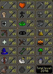 GeneralTapOSRS's tweet photo. First achieved in RS2 in June 2008. Re-achieved in OSRS today, September 2024. 600kc Wintertodt ^.^ (99 #6) https://t.co/lFB12D9rzH