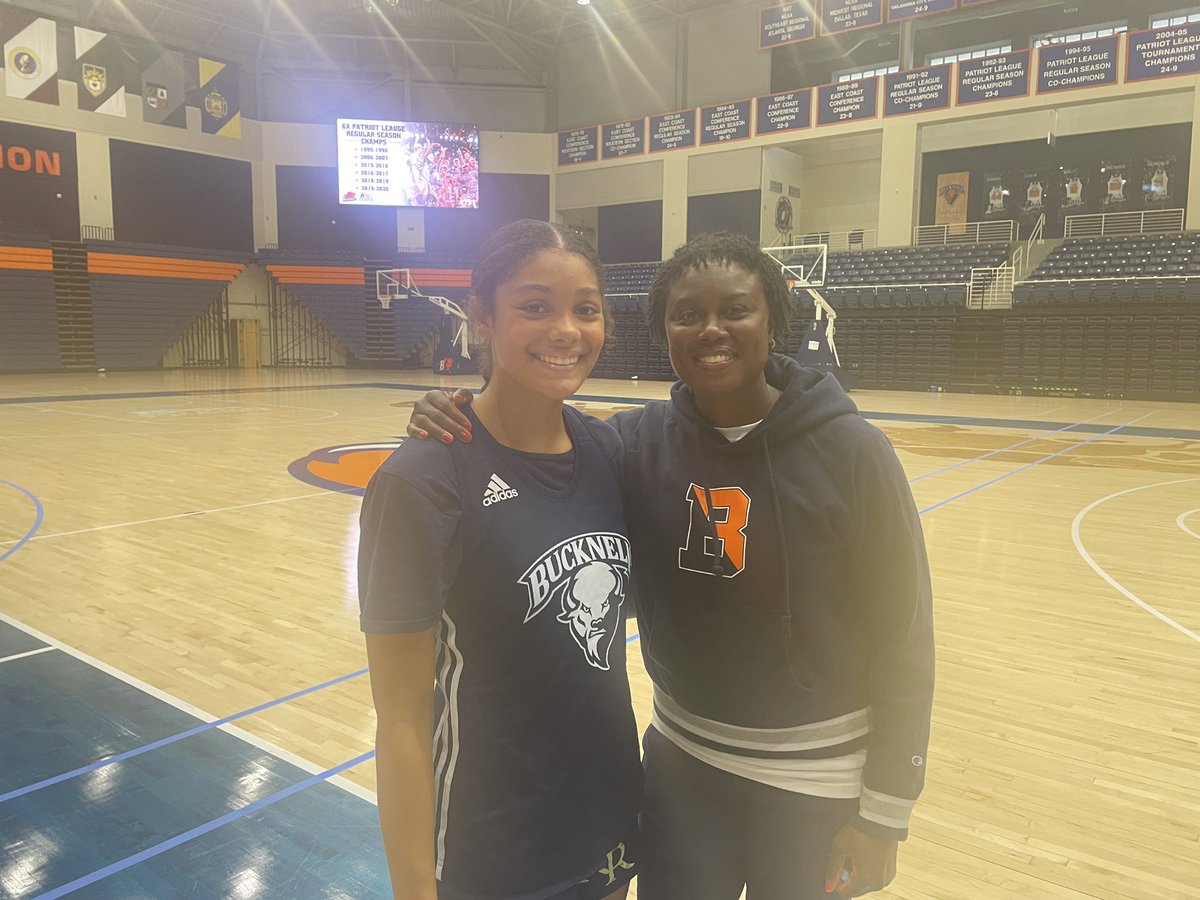 Makayla Roberson (@makrob14) on Twitter photo Thank you to <a href="/Bucknell_WBB/">Bucknell WBB</a> for having me at their elite camp. Enjoyed finally meeting the coaching staff and learning more about your program! <a href="/coachsherillb/">Sherill Baker</a> <a href="/rrknightsgbb/">River Ridge Girls Basketball</a> <a href="/KyleSandy355/">Kyle Sandy</a> Thank you to <a href="/Bucknell_WBB/">Bucknell WBB</a> for having me at their elite camp. Enjoyed finally meeting the coaching staff and learning more about your program! <a href="/coachsherillb/">Sherill Baker</a> <a href="/rrknightsgbb/">River Ridge Girls Basketball</a> <a href="/KyleSandy355/">Kyle Sandy</a>