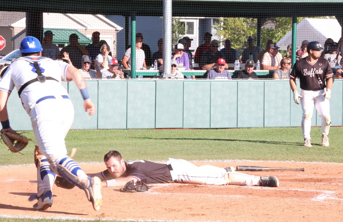 MinnBaseball's tweet image. CLASS C (Green Isle)
@WaconiaLakers reach the championship game for the first time since 2011, defeating Buffalo 6-3. Sam Schiffman delivered a key two-run double, while draftee Ansen Dulas pitched seven quality innings
minnesotabaseballassociation.org/class-c-green-…
