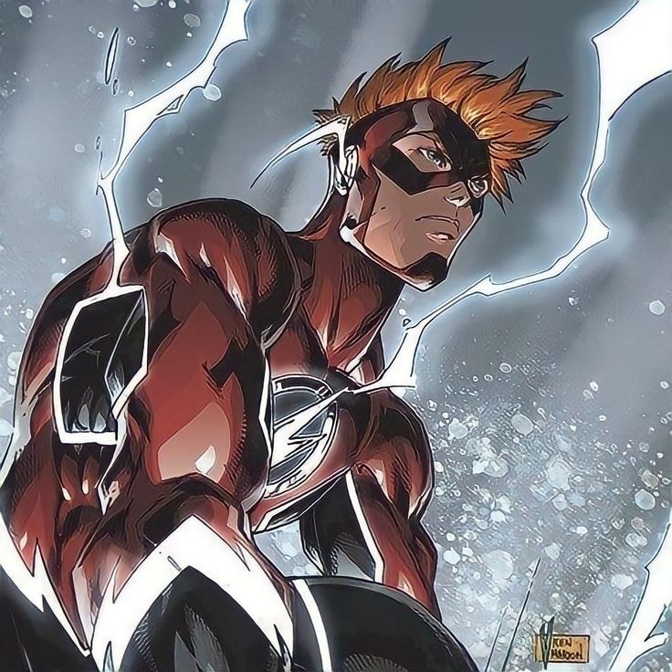 WALLACE WEST  .            ˏˋ°•*⁀➷
              THE FLASH .
                      your funeral . again .