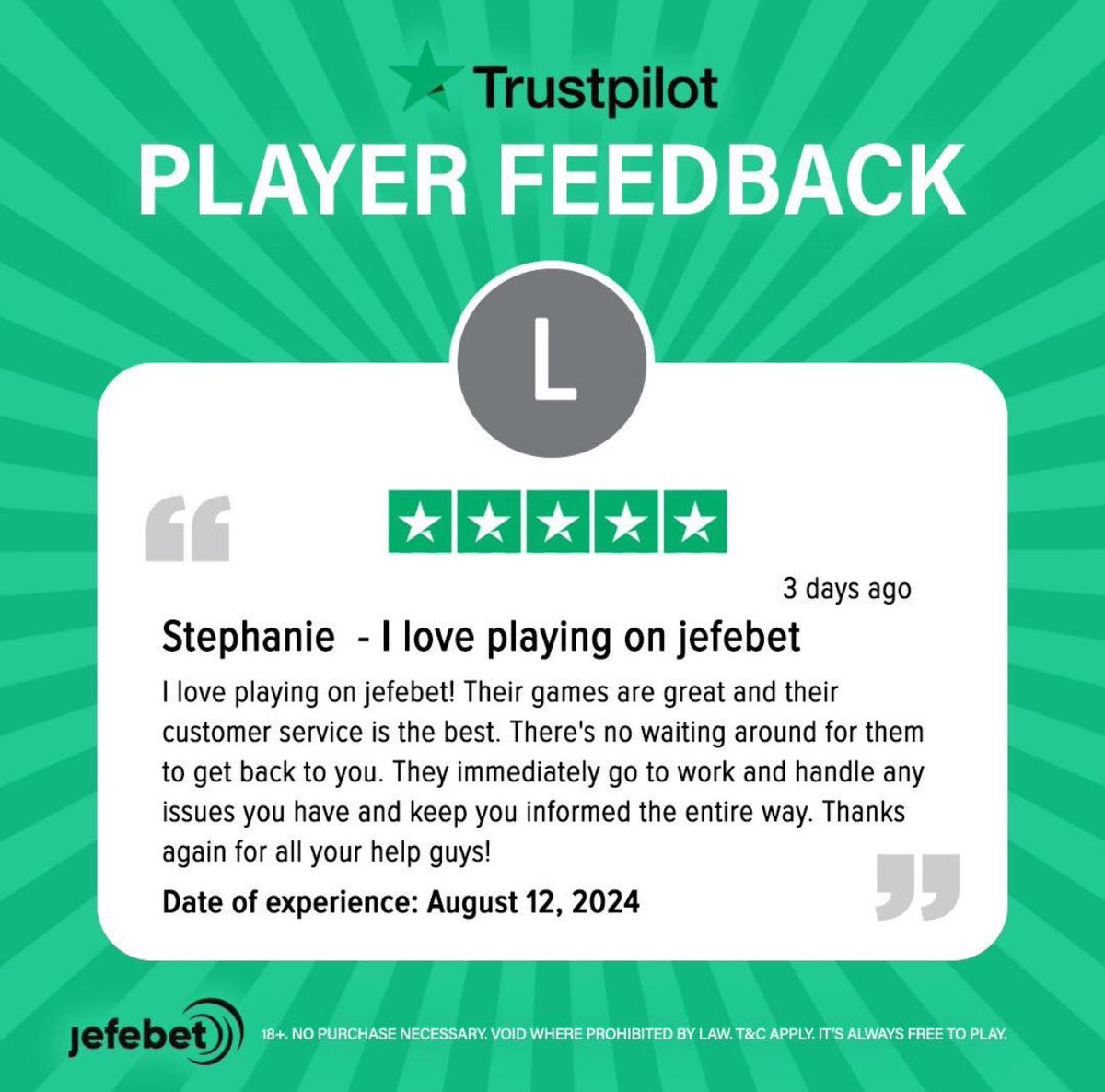 JefeBet es de confianza. JefeBet is the most trusted casino brand created for the US Latino community. #Sweepstakes #sweeps #socialcasino #jefebet