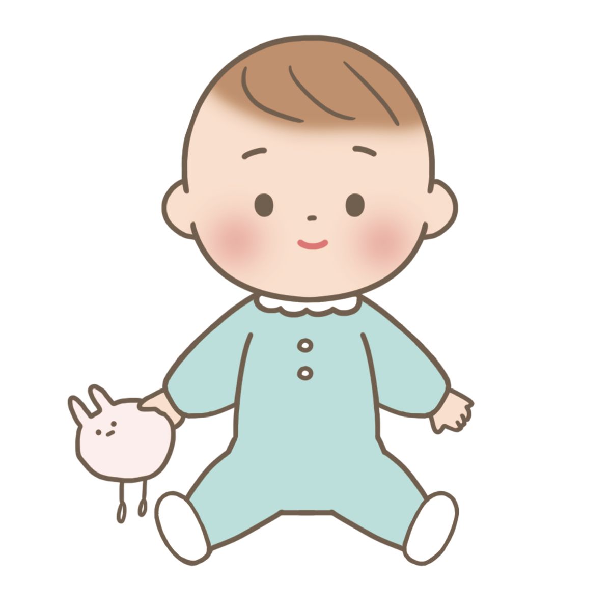 kangoshi_illust's tweet photo. おもちゃ（お人形・ぬいぐるみ）を持って座っている赤ちゃん（乳児）のイラストです。 

#フリーイラスト
#フリー素材
#看護師イラスト集

看護師🎨イラスト集
おもちゃを持って座っている赤ちゃんのイラスト 
https://t.co/X5hdtsolW2 https://t.co/9D03tKSjn2