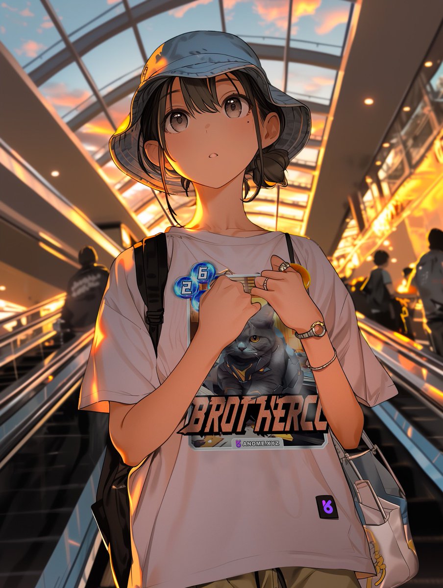 📌Missing ANOME Card Battle Player Alert!   

🐾#ANOME is looking for this girl and her beloved kitty card! They wandered off and got lost in the mall just before the coming big card battle. If you spot them, please reach out to the Anome platform. You can come and join us, watch