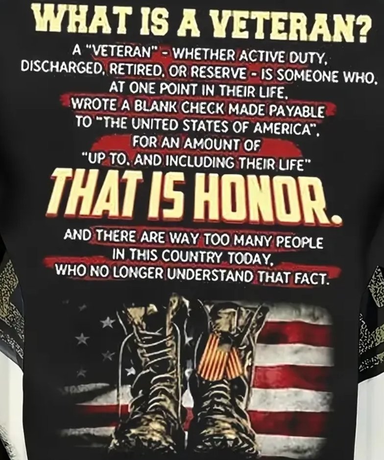 I'm proud to be a veteran!