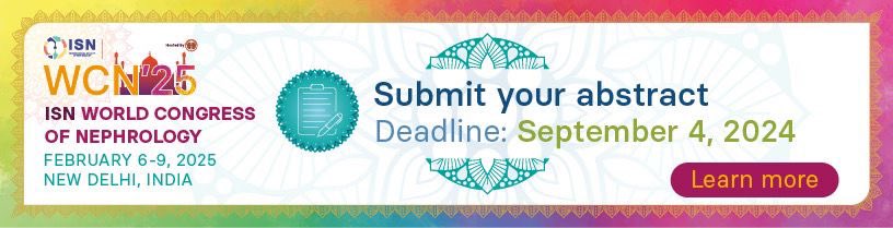 💨 Hurry-WCN 25 Nephrology Abstract submission deadline is approaching 

💰Also do apply for a travel grant 

Link theisn.org/wcn/travel-gra…

<a href="/ISNkidneycare/">Int Society of Nephrology</a> <a href="/isn_india/">Indian Society of Nephrology</a> <a href="/FerArceAmare/">Fernanda Arce-Amaré</a> <a href="/arvindcanchi/">Arvind Canchi (Conjeevaram)🇮🇳</a> <a href="/drshyambansal/">Shyam Bansal</a>
