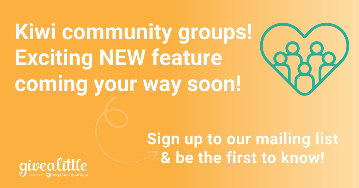 Only 3 more sleeps until we reveal our special new feature on 5th Sept!😀

So far we’ve mentioned Kiwi charities and schools that will benefit from this new feature - but you know what, community groups will too! 🥳 

Be the first to know✍️eepurl.com/iFlR-w