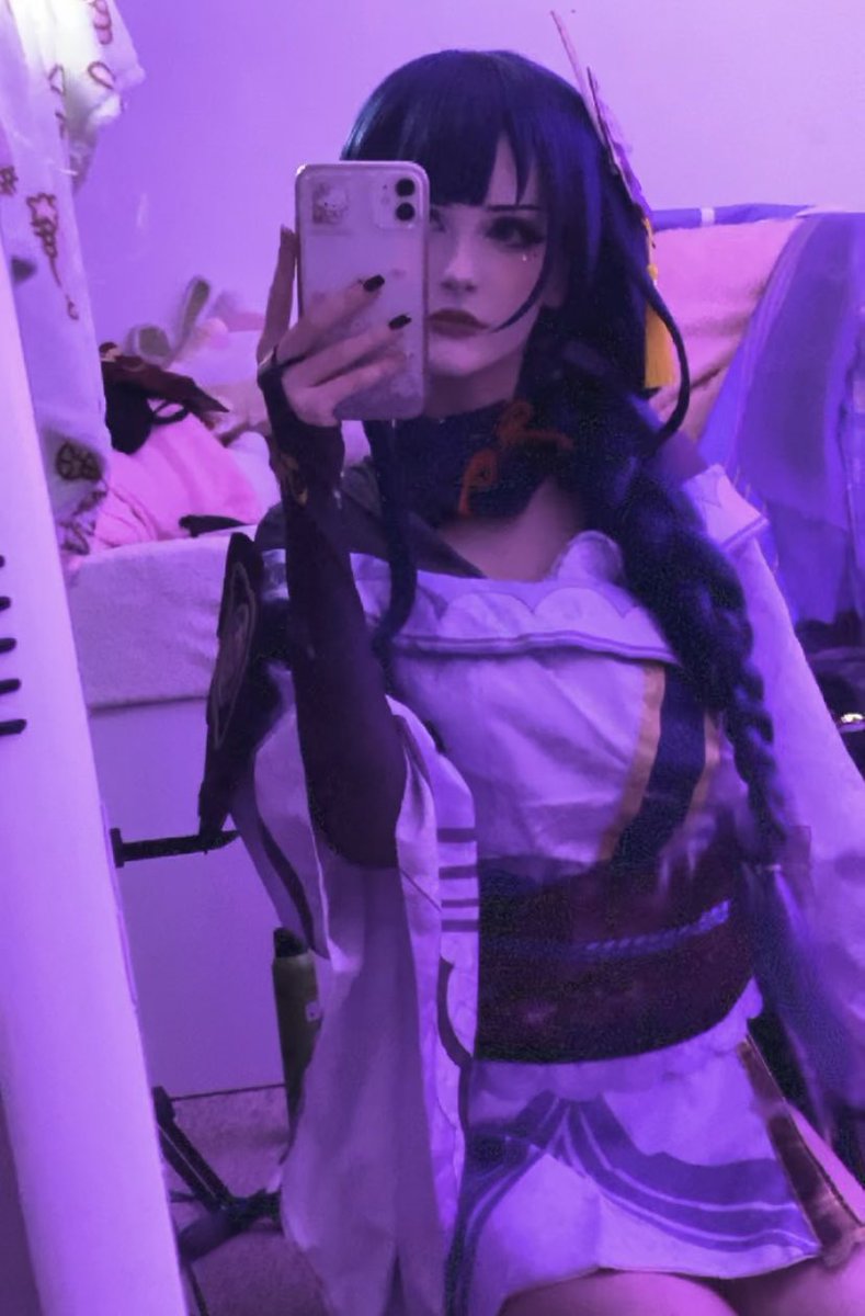 hehecait's tweet photo. raiden rerun when? 👀

#RaidenShogun #cosplay #GenshinImpact https://t.co/j08IQ6iddT