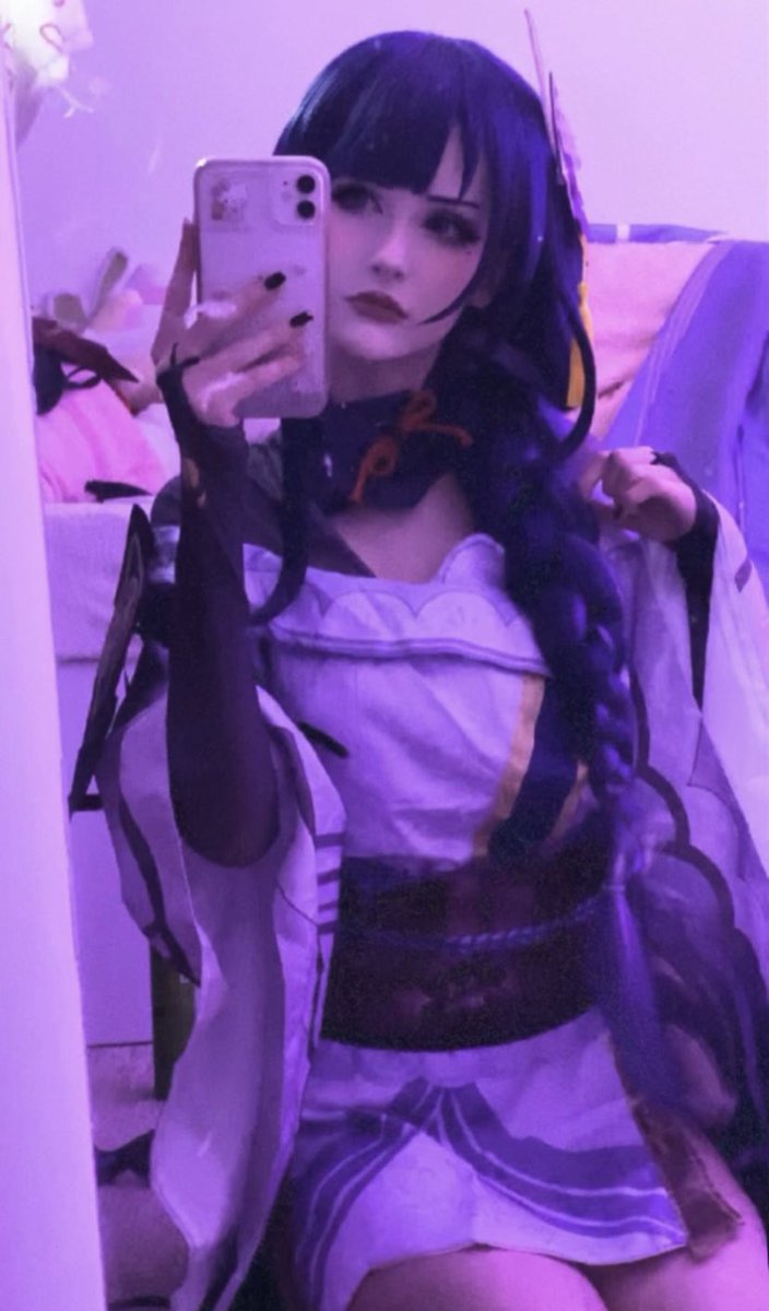 hehecait's tweet photo. raiden rerun when? 👀

#RaidenShogun #cosplay #GenshinImpact https://t.co/j08IQ6iddT