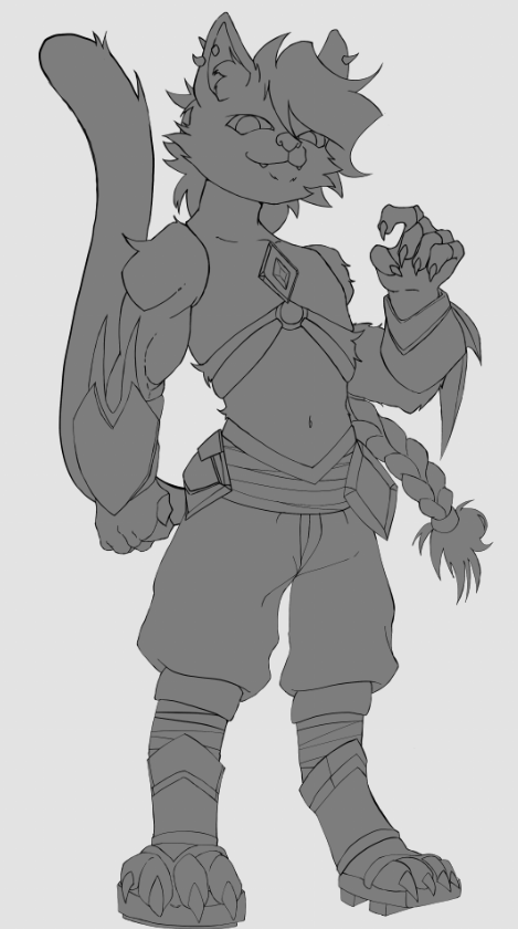 Lineart Finished :0✨
.
.
#oc #characterdesign #furryart
