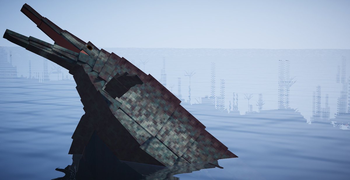 We have just released our September release including the SURPRISE Shastasaurus and the previously announced Cladoselache!

Play with these new creatures right now by checking out our Patreon!
patreon.com/JurassiCraft