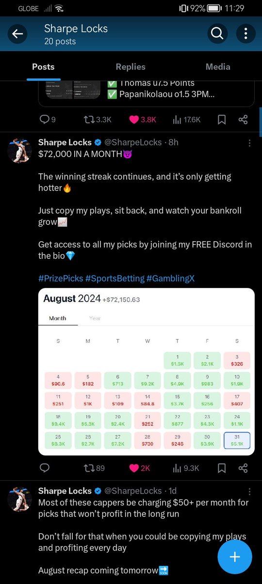 manifesting wins tweet media