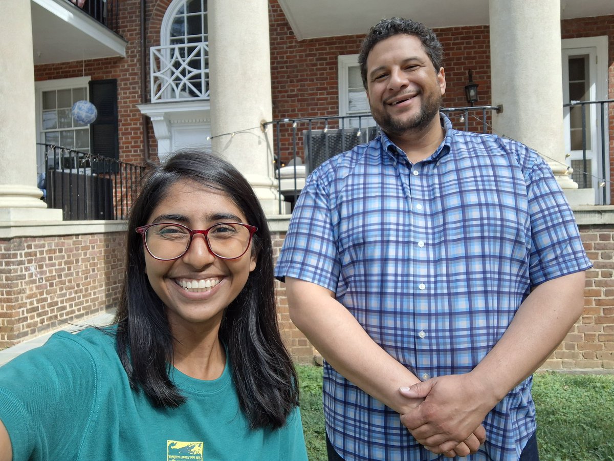 Pinky_R_Sarkar's tweet photo. From Compass program to UVA, it was such a pleasure meeting you here Justin. Hoping to meet again and thank you so much for all the good wishes...
#Compass #iTree #USFS #UVA https://t.co/nIC6GVnNtk