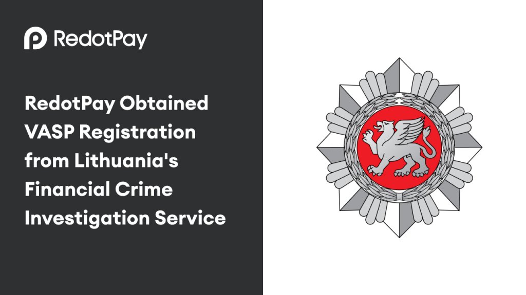 RedotPay's tweet image. 🚀 Exciting update, folks! 🚀We just got our VASP registration from Lithuania’s Financial Crime Investigation Service! 🙌 
Thanks for your support—let's hear some applause! 👏👇 #RedotPay #VASP #Crypto 🥳
redotpay.com/en/blog/info/?…