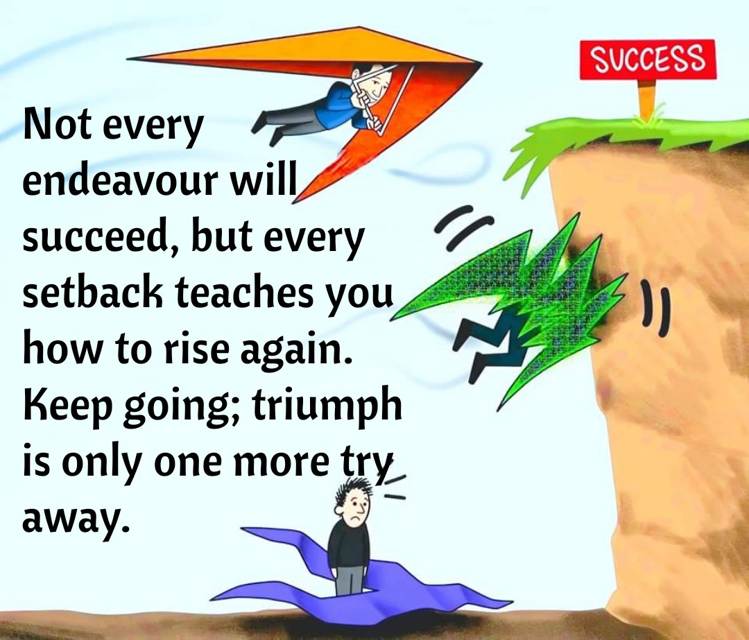 PramodK76966110's tweet image. #TriumphOverSetbacks
#OneMoreTry
#BounceBackStronger