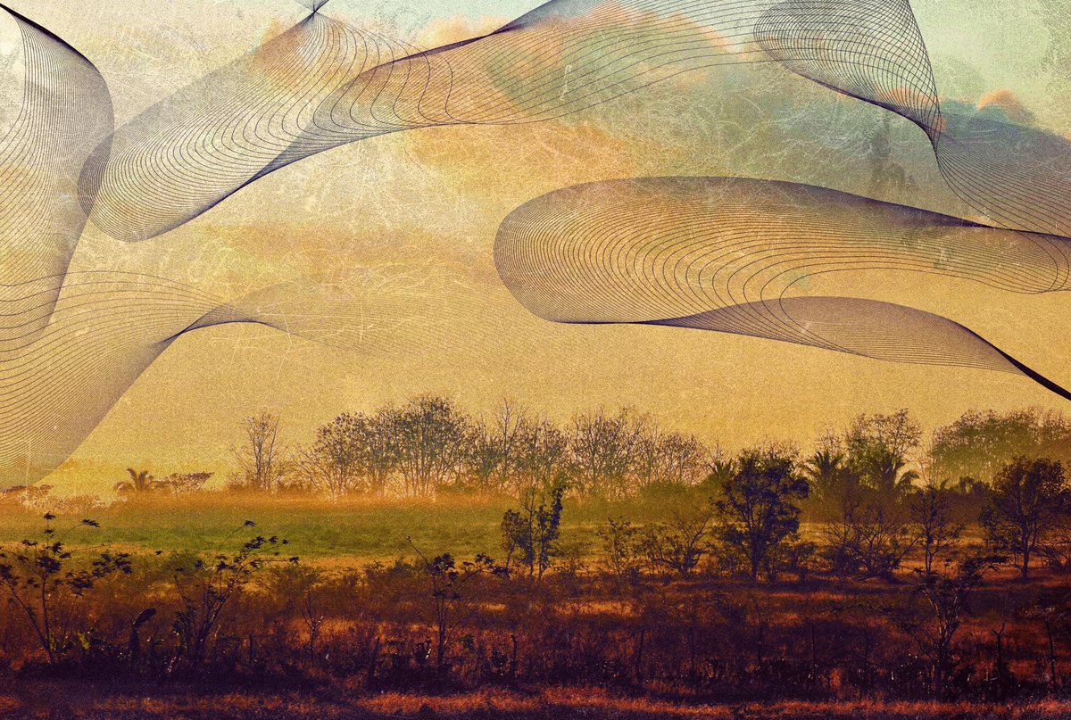 🧿🧿🧿NEW DROP🧿🧿🧿 
I’m excited to announce my latest work of the series 
"Oneiric landscapes"🪄🔮

°°°°°°°°°°°°°°°°°
Title: The farewell
Price: 5 $XTZ
Editions: 33
on <a href="/objktcom/">objkt</a> 
link: objkt.com/tokens/KT1AAnH…

#tezosart #objkt #objktcom