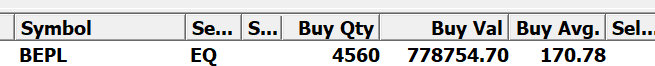 iManasArora's tweet image. #NewPosition - LONG in #BEPL at 170.78

stop LOD

Target: t.ly/_XCrz