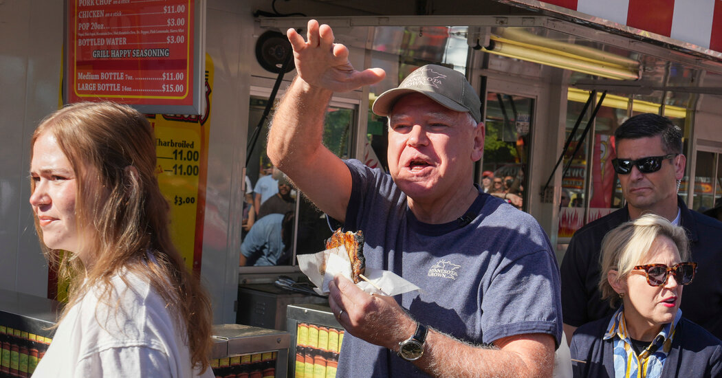 Pentagon_2016's tweet photo. Pork Chops and Politics: Tim Walz Gets Minnesota Homecoming at State Fair https://t.co/yyRdHFTp3N https://t.co/vax3o23Fwz