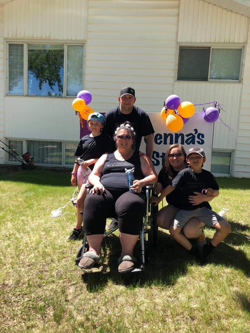 HopalukPaul's tweet photo. ALS Society of Alberta has been a huge help for my sister and her family. Next Sunday we are walking again in support of my sister. #alsab  #fuckals 

https://t.co/Rzt1hFgIjg https://t.co/TNEYZ4Ov6L