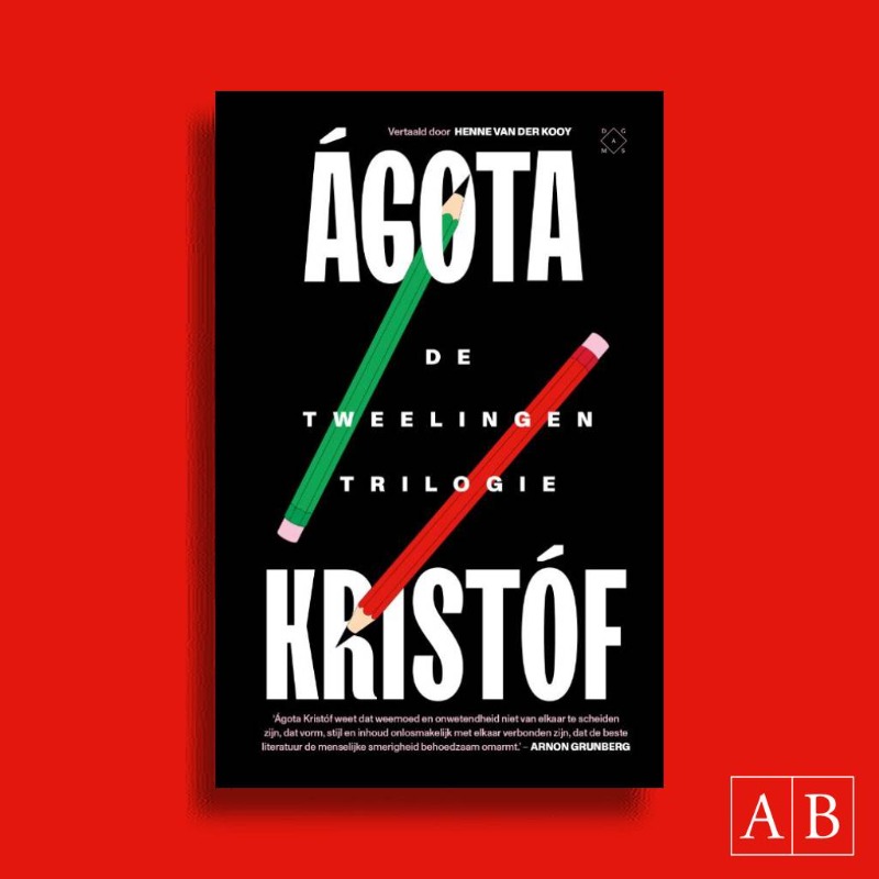 Athenaeum's tweet photo. Een van de tips van @ThomasHvV (Het archief) is Ágota Kristófs De tweelingen-trilogie. Het dikke schrift. Het bewijs. De derde leugen, uit het Frans vertaald door Henne van der Kooy voor @DasMag. Lees bij ons een fragment en bestel je boek!