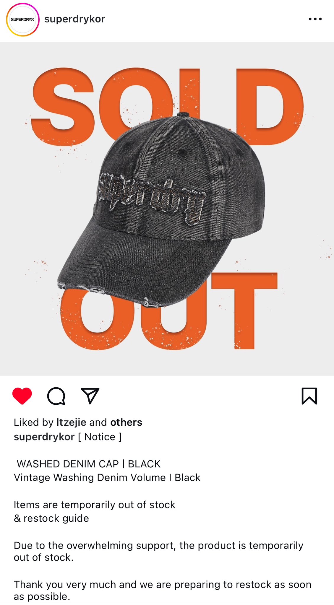 ★【SUPERDRY】 Vintage Washed Denim Ball Cap Black★ 🛹dream on X: