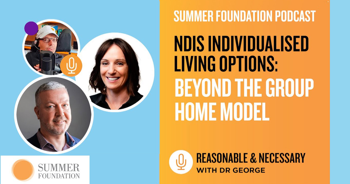Summer Foundation (@summerfoundtn) on Twitter photo NEW episode! Dr George meets Dr Sam Bennett from @grattaninst to discuss the new report on reforming #NDIS housing and support: pulse.ly/end7zdaowl
He is also joined by Nicole Cox from MyPlace.
Check it out now! pulse.ly/6bugrspyuk
<a href="/drgeorgethecrip/">George Taleporos</a> <a href="/samhbenn/">Sam Bennett</a> NEW episode! Dr George meets Dr Sam Bennett from @grattaninst to discuss the new report on reforming #NDIS housing and support: pulse.ly/end7zdaowl
He is also joined by Nicole Cox from MyPlace.
Check it out now! pulse.ly/6bugrspyuk
<a href="/drgeorgethecrip/">George Taleporos</a> <a href="/samhbenn/">Sam Bennett</a>