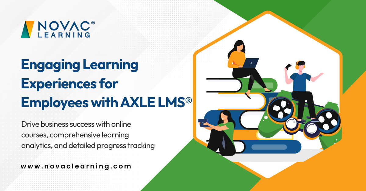 novaclearning's tweet image. Empower your workforce with personalized learning experiences powered by AXLE LMS®. Our Digital Learning platform includes friendly user interface, engagement tools, learning path management &amp;amp; in-depth reporting mechanisms 
Visit - novaclearning.com/learning-manag…
#novaclearning #axlelms