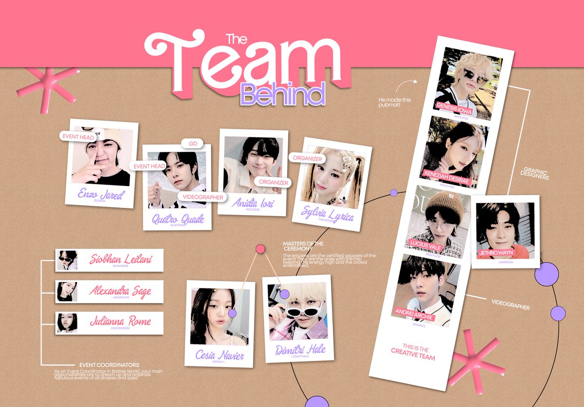 ㅤ

       𓂃𖦹๋࣭     𝓢𝐮𝐦𝐦𝐞𝐫 𝓢𝐩𝐚𝐫𝐤𝐥𝐞
       𝓒𝐚𝐥𝐢𝐬𝐭𝐚'𝐬 𝓢𝐞𝐚𝐬𝐢𝐝𝐞 𝓢𝐨𝐢𝐫𝐞𝐞

       ✩‧₊˚ The Team Behind⭑｡

       #SummerDreamsOfCalista
       #SparklingFeteOfYui
       #RiverineHeightsWithYui

ㅤ