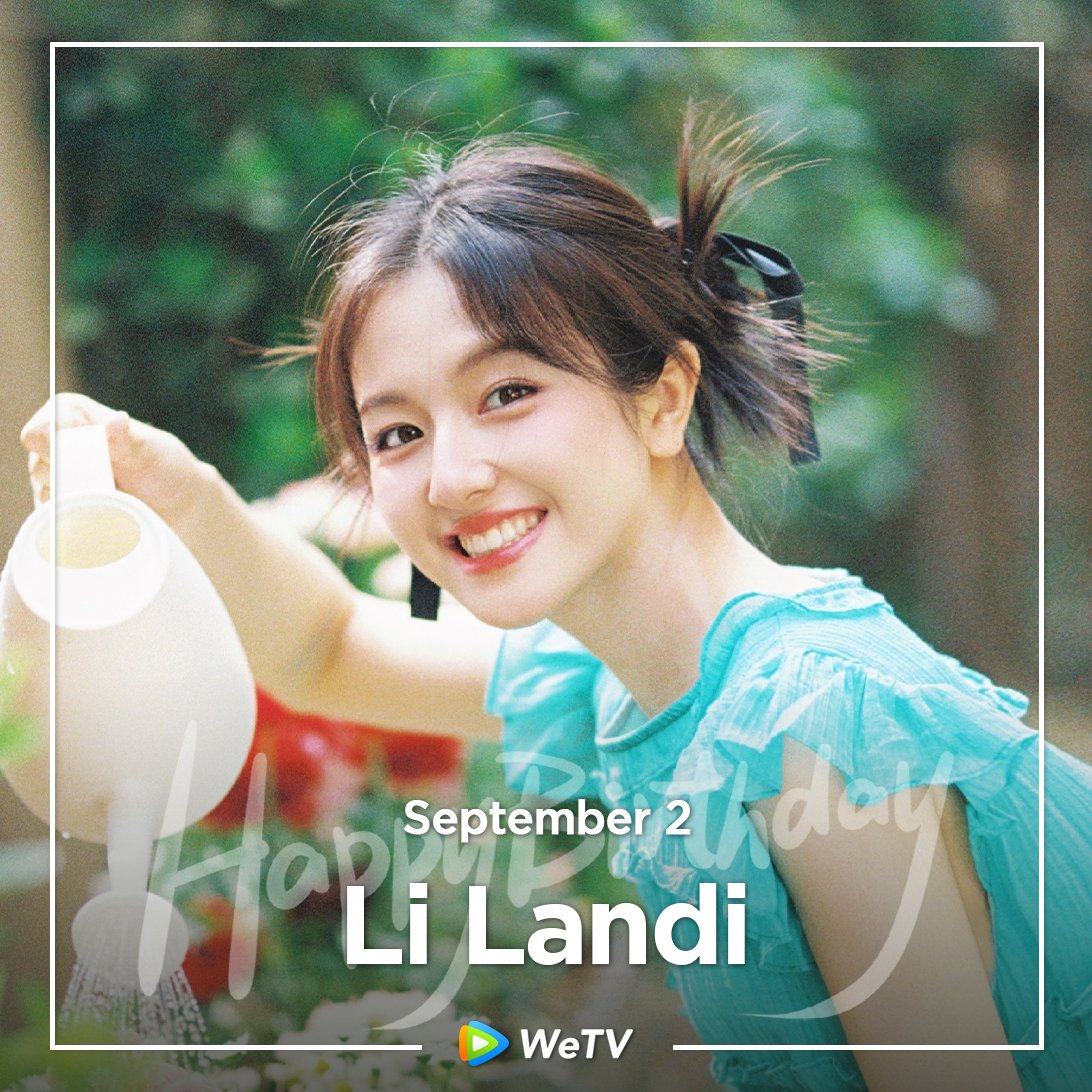 WeTVMacau's tweet photo. 生日快乐🎉🎂

#李兰迪 #滤镜 #流水迢迢 #谢谢你温暖我 #梦回 https://t.co/QRnbFaf191