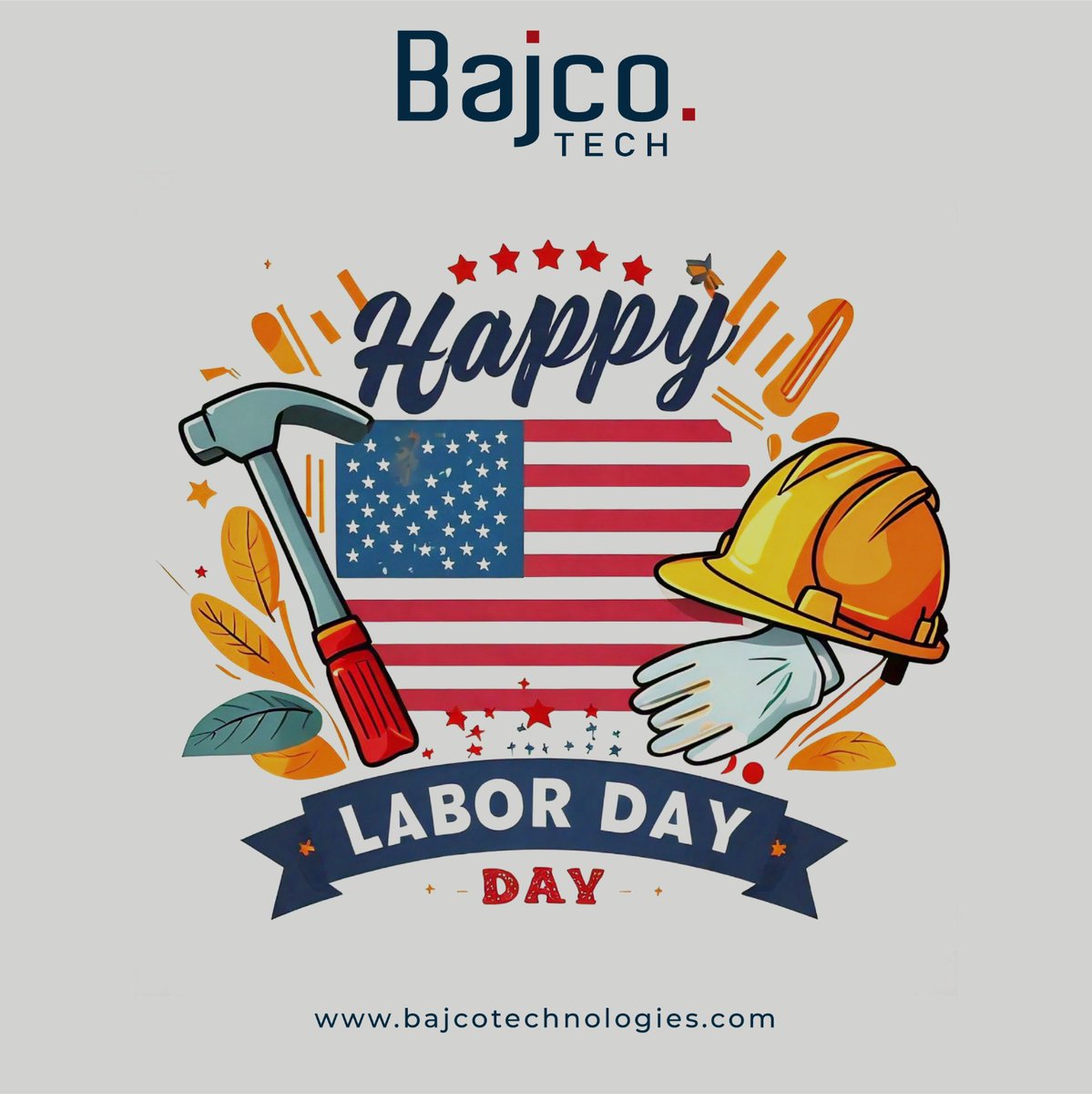 bajco_tech's tweet photo. Happy Labor Day from Bajco Tech! 🛠
Honoring the dedication, skill, and innovation of our engineers and workers everywhere.

#BajcoTech 
#LaborDay
#Technology
#ResTech
#BajcoGroup https://t.co/GZkHllD43H