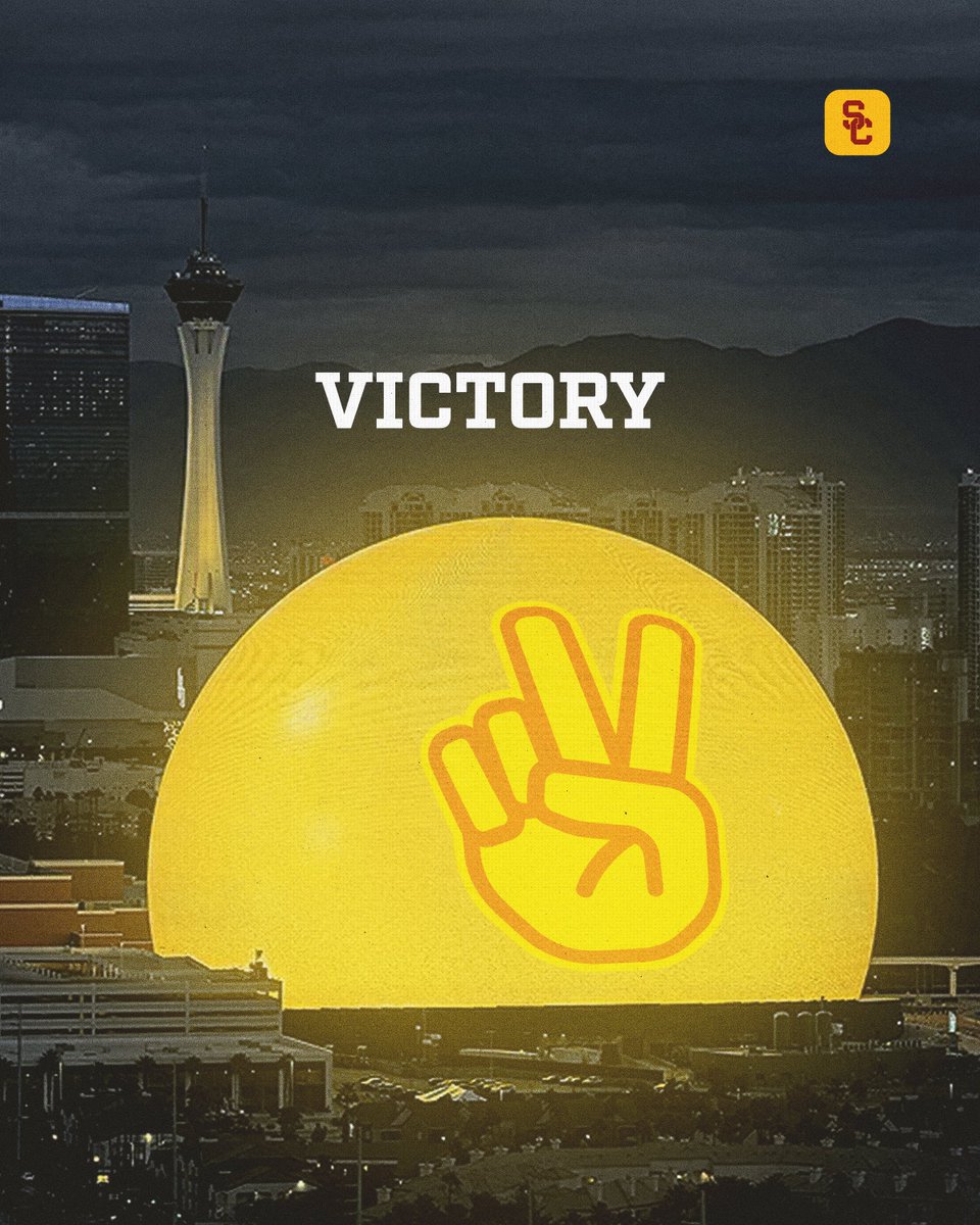 VIVA LAS VEGAS, VIVA LOS TROJANS! 

🎰‼️✌️