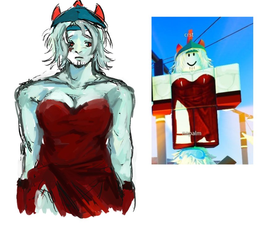 ieatpoop212131's tweet image. Forget medstaff wedding I need that sword outfit 

So good I had to draw it 🥹