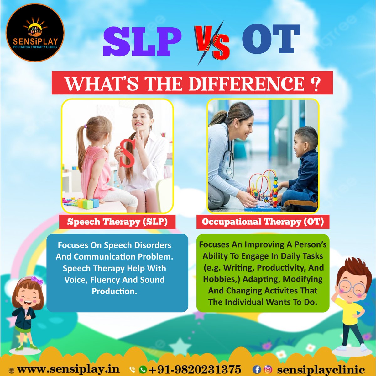 SensiplayClinic's tweet image. 𝐒𝐥𝐩𝐬 𝐓𝐚𝐫𝐠𝐞𝐭 𝐂𝐨𝐦𝐦𝐮𝐧𝐢𝐜𝐚𝐭𝐢𝐨𝐧 𝐁𝐚𝐫𝐫𝐢𝐞𝐫𝐬 𝐖𝐡𝐢𝐥𝐞 𝐎𝐭𝐬 𝐅𝐨𝐜𝐮𝐬 𝐎𝐧 𝐄𝐧𝐚𝐛𝐥𝐢𝐧𝐠 𝐀𝐧 𝐈𝐧𝐝𝐢𝐯𝐢𝐝𝐮𝐚𝐥’𝐬 𝐈𝐧𝐝𝐞𝐩𝐞𝐧𝐝𝐞𝐧𝐜𝐞 𝐈𝐧 𝐋𝐢𝐟𝐞’𝐬 𝐓𝐚𝐬𝐤𝐬 𝐓𝐡𝐫𝐨𝐮𝐠𝐡 𝐑𝐞𝐡𝐚𝐛𝐢𝐥𝐢𝐭𝐚𝐭𝐢𝐨𝐧. #speechandlanguagedevelopment