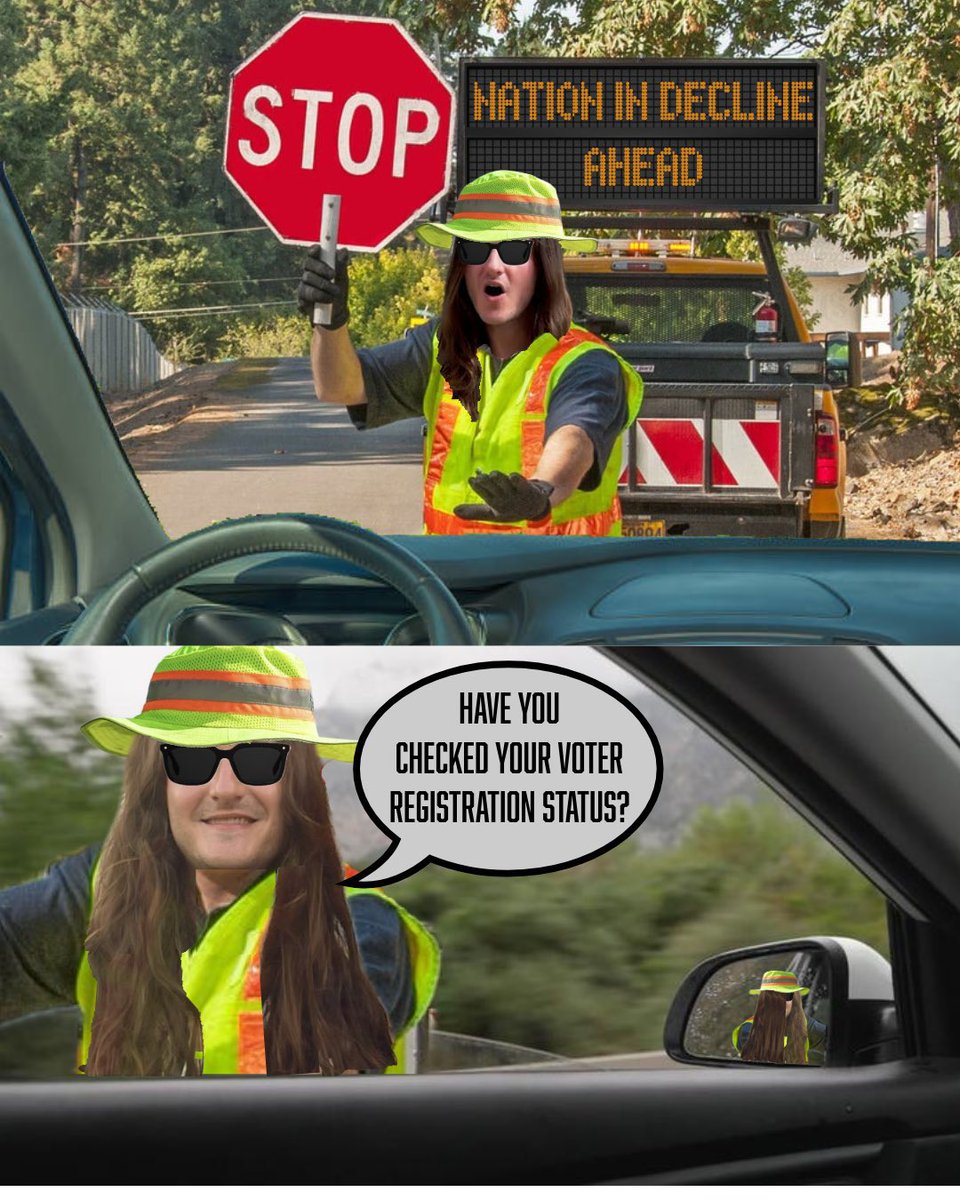 <a href="/elonmusk/">Elon Musk</a> So, if people interact with these memes, then they will receive more voter registration content? 

Brilliant.