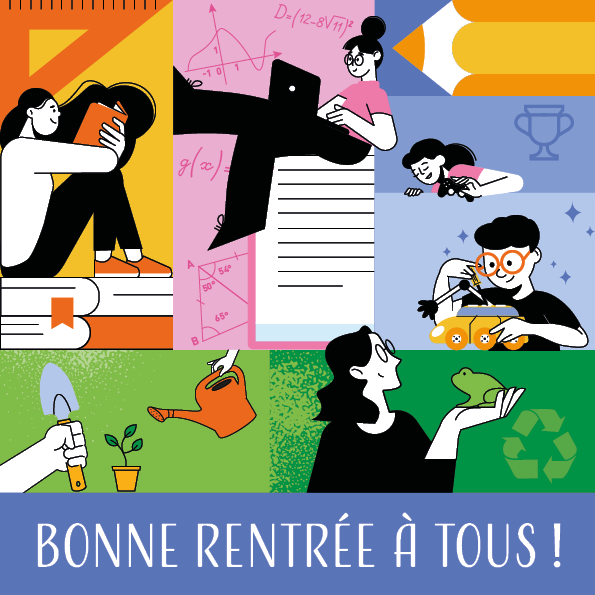 🎒Le Département vous souhaite une année scolaire enrichissante, pleine de découvertes, de réussites, et d’épanouissement.🎒Bonne rentrée à tous !