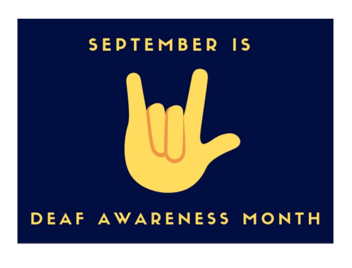 #DeafAwarenessMonth