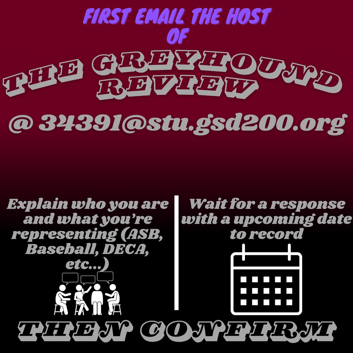 GreyhoundXpress's tweet photo. Do you want to get on The Greyhound Review? Here are the simple steps to get an episode. https://t.co/MGGJWH16qa