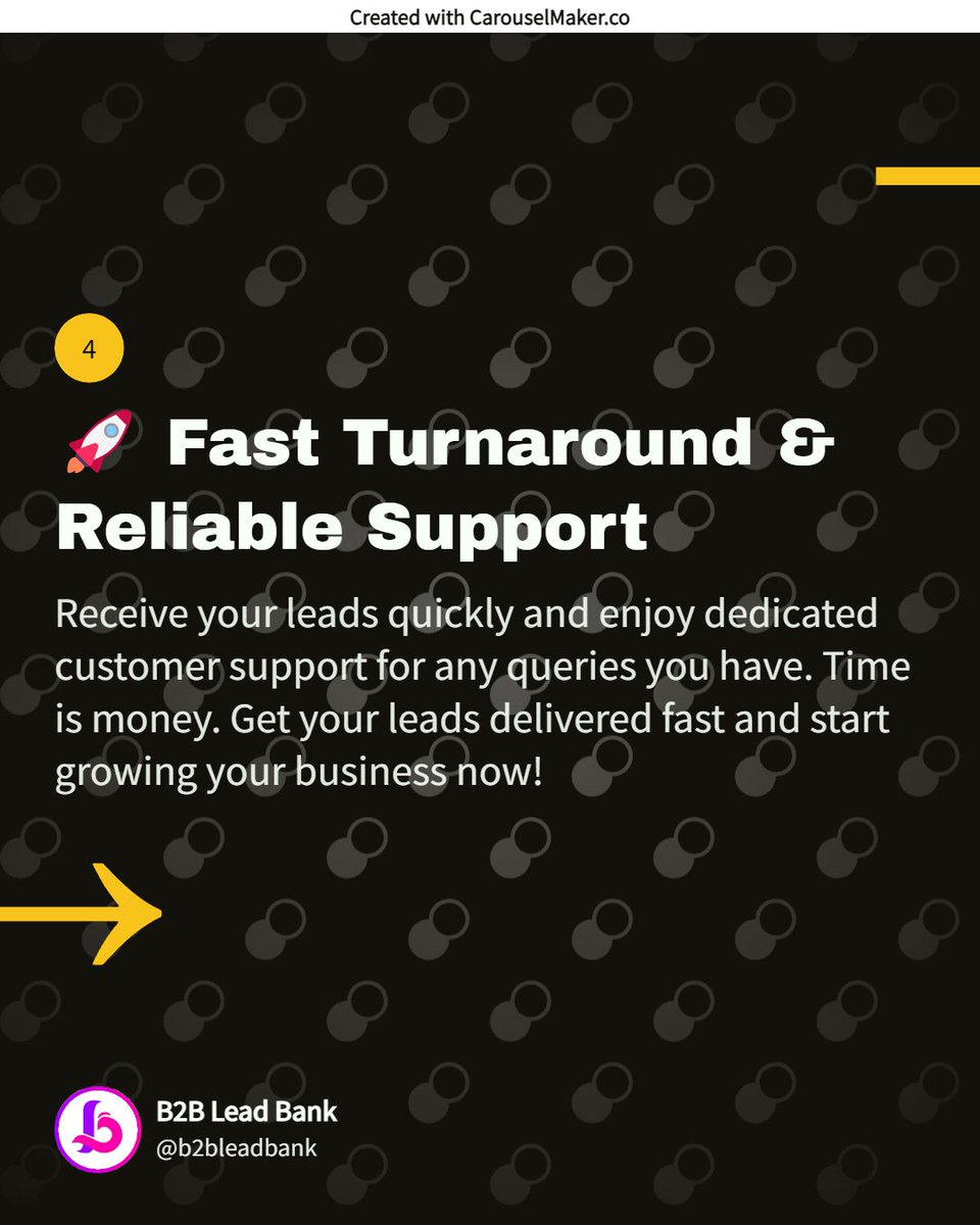 B2bleadbank's tweet photo. 🚀 Transform Your Business with B2B Lead Bank! 📈
Check out our latest carousel showcasing how our targeted, verified leads can boost your growth #LeadGeneration #B2BLeads #Sales #Marketing #BusinessGrowth https://t.co/XccmB5AIUn