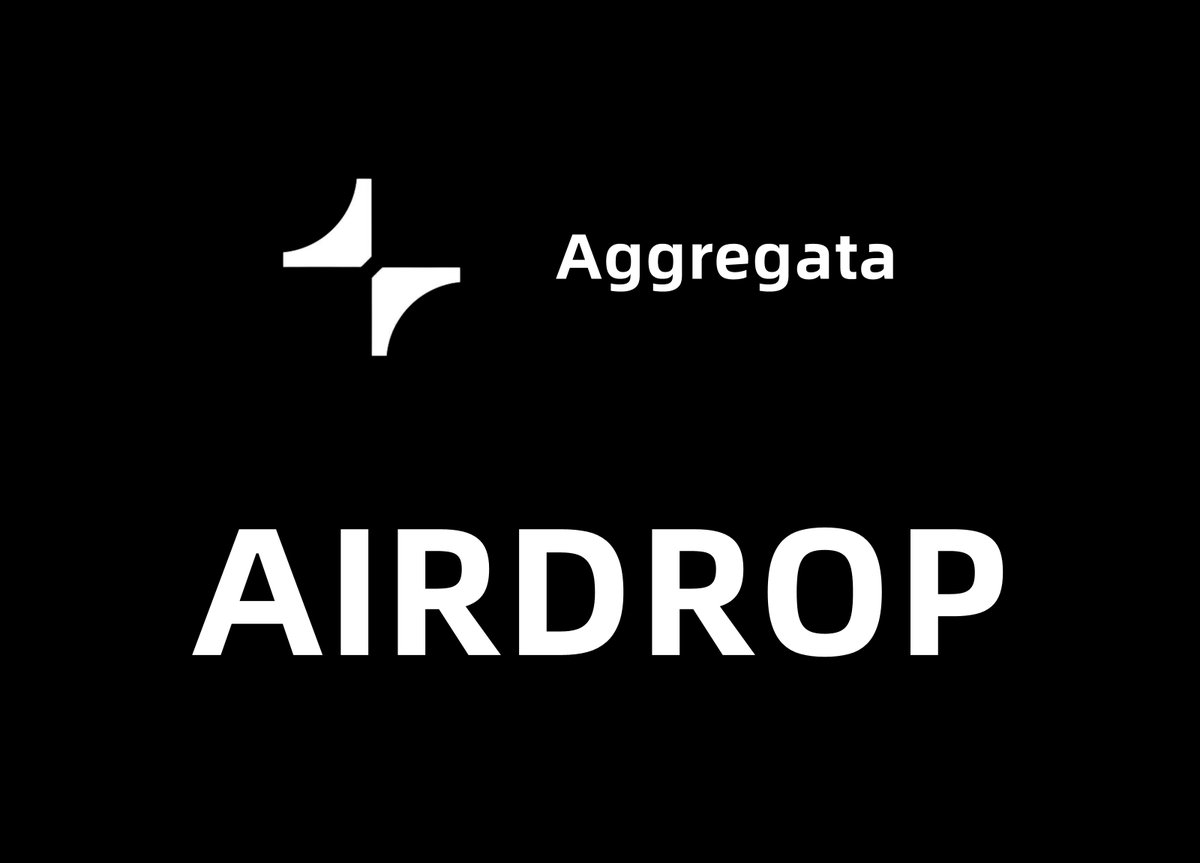 Aggregata 币安领投明牌空投教程： @Aggregata_xyz 是一个去中心化数据市场，币安 投资这个项目属于早期项目，参与人数不多其实这个项目不用刻意去撸，就当作一个工具是去使用