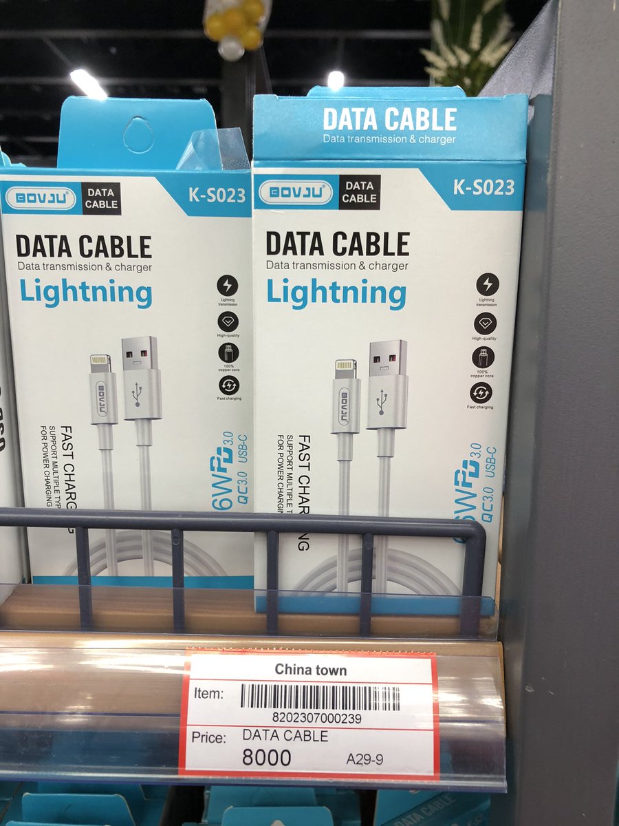 Can we have a look at some of the items  sold at China Town and their prices