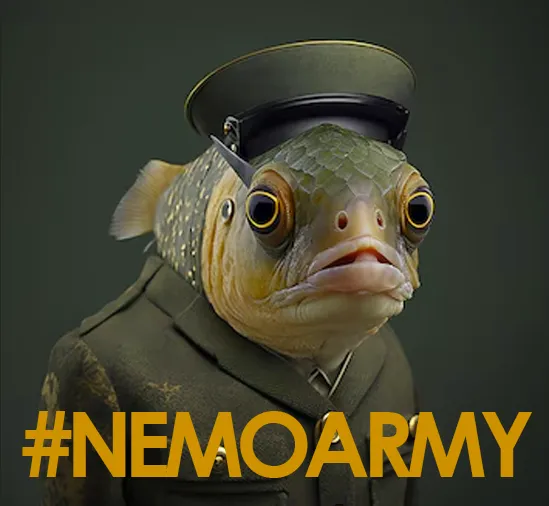 NemoResearch's tweet photo. "I had a chance to have a one on one with a nobody today.
I’ll say they have been reserved for a long time.
But saw a sparkle in their eyes." - Ryoshi
$nemo
#JUSTKEEPSWIMMING
#NEMOARMY https://t.co/9oGiX0D5q6