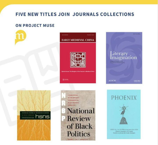balaniinfotech's tweet image. All titles will be included in the premium collection. Selected titles have also been added to other Project MUSE journal collections for 2025. 

Visit our website full details: lnkd.in/dUqWzU32

#balaniinfotech #balanigroup #projectmuse