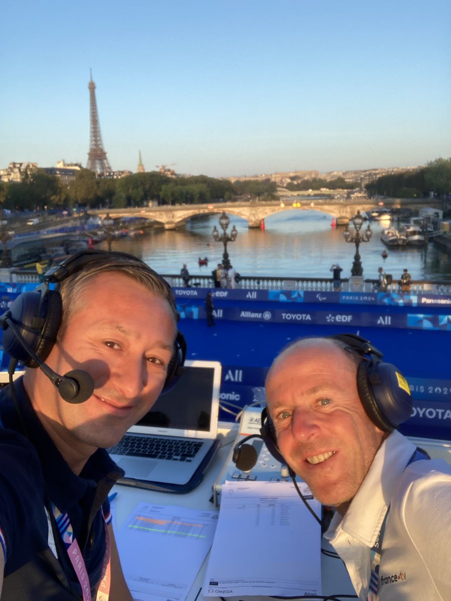 Retour aux affaires avec <a href="/Yannicktri/">Yannick BOURSEAUX</a> pour une journée marathon de para triathlon sur France 3 puis sur France 2 dès 8h09 😉🇫🇷💪 Venez ça va être beau !