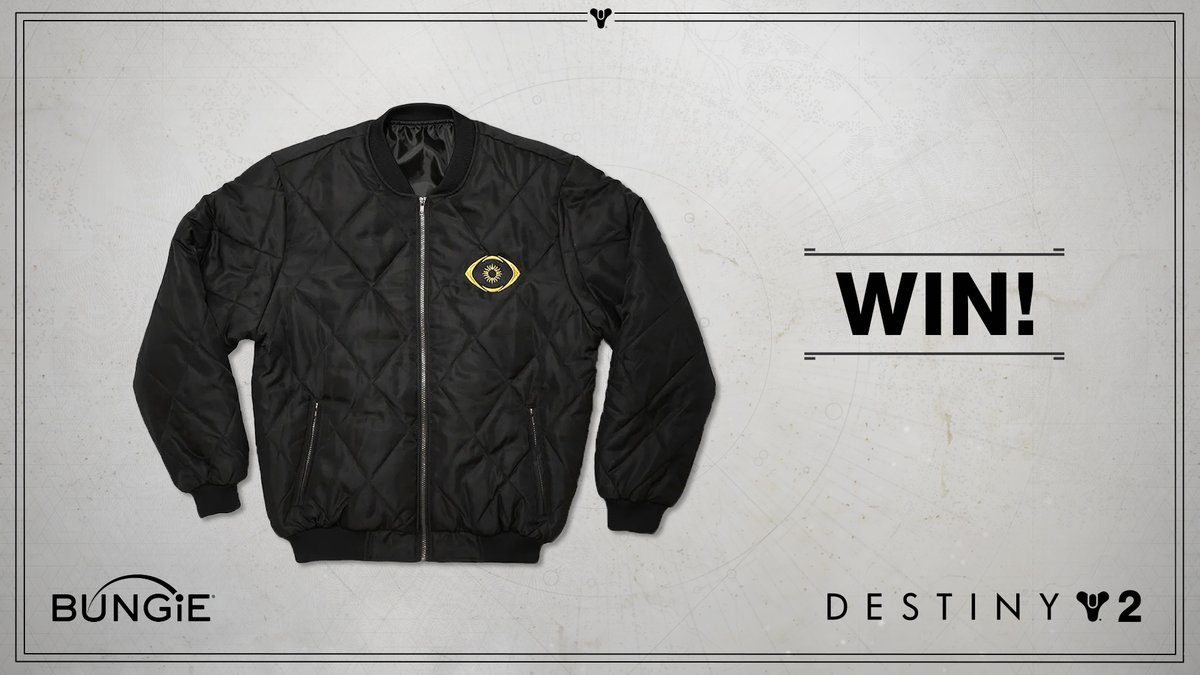 DestinyGameANZ's tweet image. 💠WIN a Trials Quilted Bomber Jacket!💠

To enter: post your most entertaining clip from The Crucible with the hashtag #CrucibleClips and tag @DestinyGameANZ.

Entries close on 15 September @ 11:59PM AEST. Open to ANZ residents only.

T&amp;amp;Cs: spr.ly/6016mQaw4