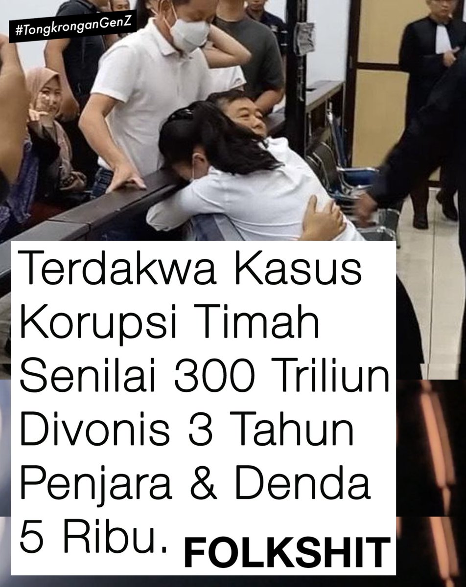 folkshittmedia's tweet image. 300 TRILIUN EH 5 REBU 🗿