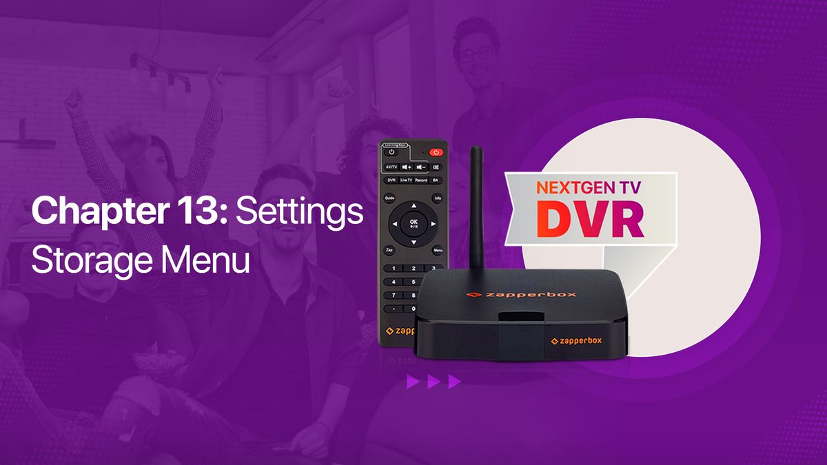 BoxZapper's tweet image. Watch our latest tutorial on the &quot;Storage&quot; setting to see how to effectively manage your storage device, safely use the pause buffer, and keep your ZapperBox running at its best: zurl.co/dQzT 

#DVRStorage #Storagedevice #Storagetips #ATSC3 #nextgentv